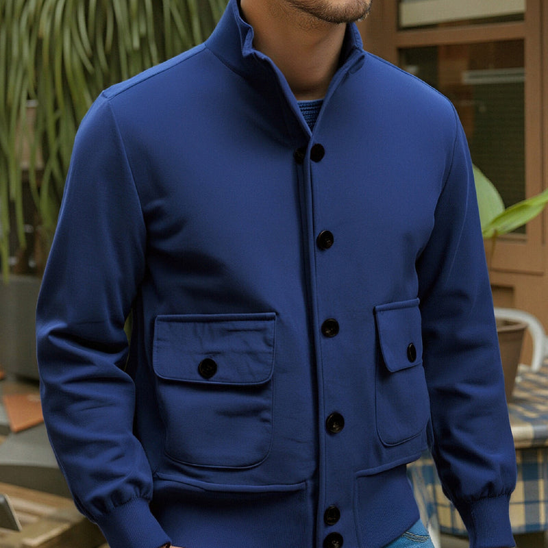 Retro Spring And Autumn Deerskin Velvet Jacket