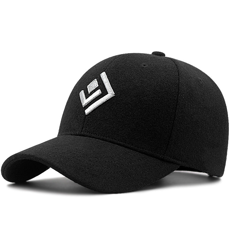 Big Head Winter Woolen Warm Hat