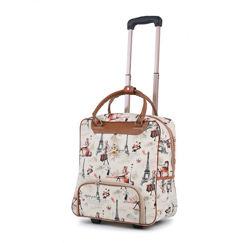 PU Trolley Travel Case