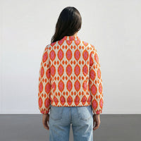 Fashion Leopard-Print Cardigan Coat