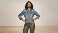 Irregular Single-pocket Denim Jacket