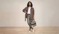 Solid-color Lapel Wool Coat