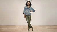 Irregular Single-pocket Denim Jacket