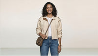 Contrast-Trim Cardigan Jacket