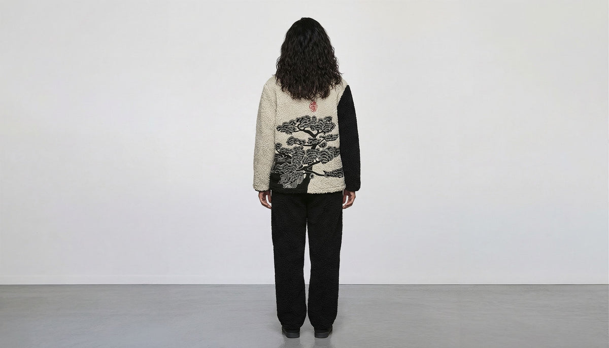Kimono Cardigan Fleece Jacket
