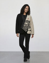 Kimono Cardigan Fleece Jacket