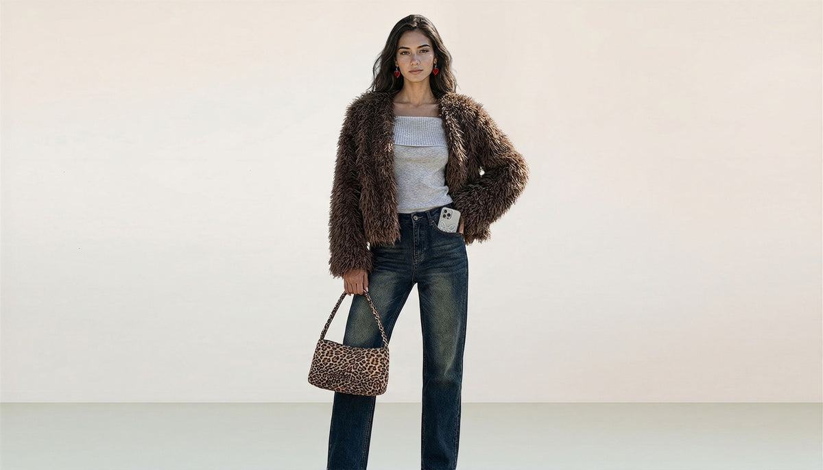 Coat Faux Fur Jacket