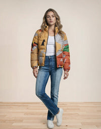 Cute Short Warm Coats - Colorful Parkas