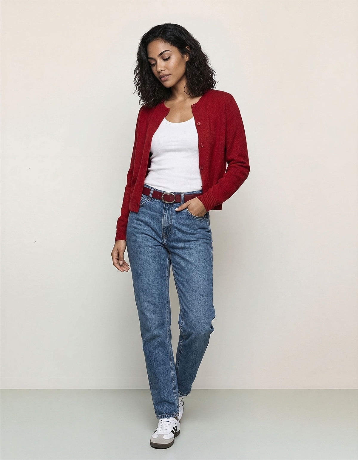 Fashion Solid Color Buttons Jacket