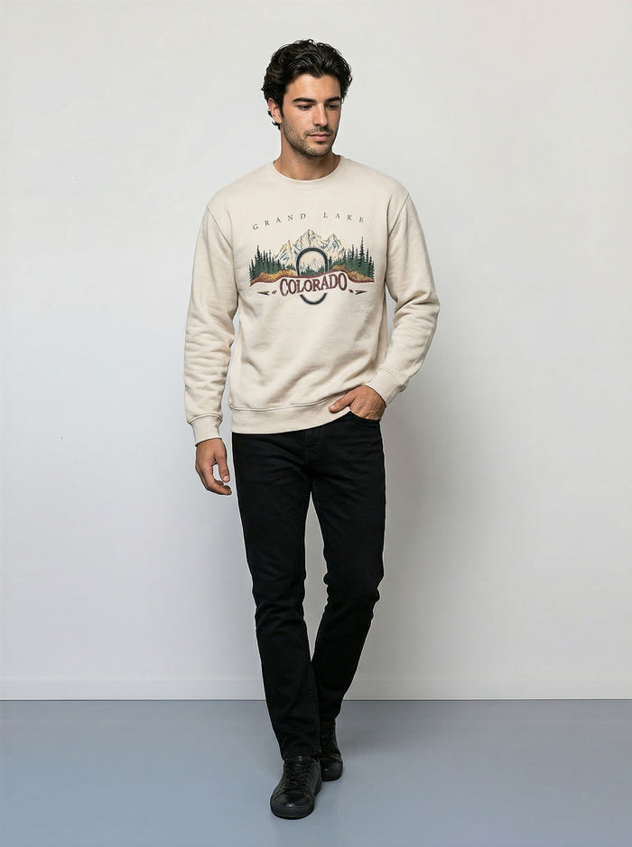 Colorado Style Print Sweatshirt