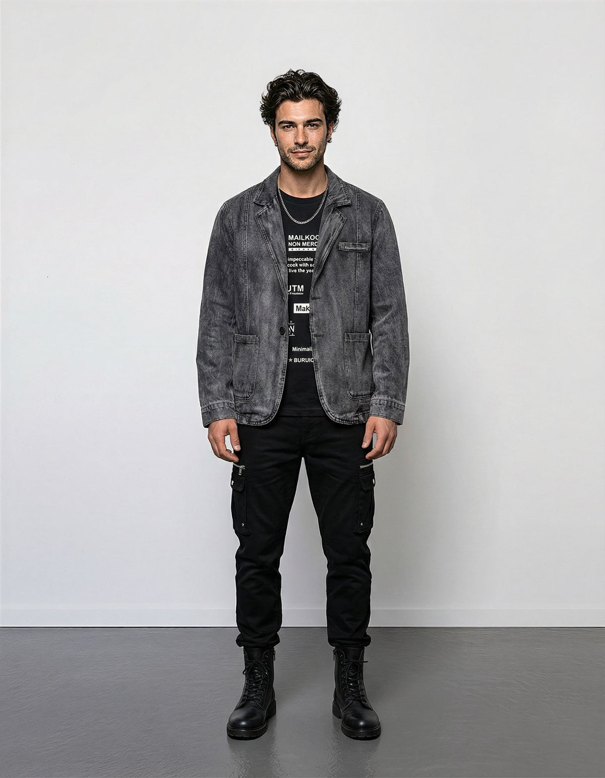 Retro Denim Jacket Loose And Casual