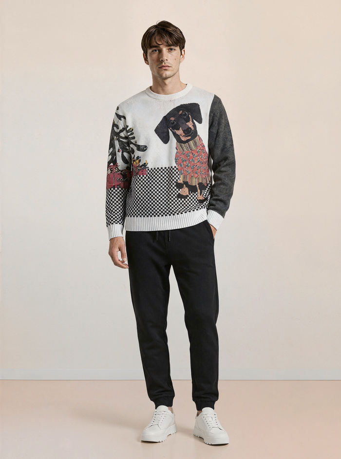 Versatile Relaxed-fit Crewneck Pullover
