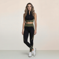 Long-Sleeve Seamless Fitness Set