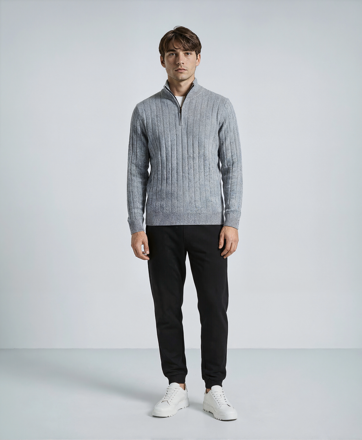Turtleneck Long Sleeve Pullover