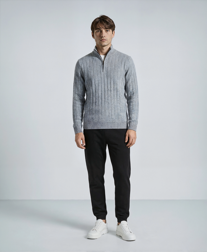 Turtleneck Long Sleeve Pullover