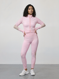 Long-Sleeve Seamless Fitness Set