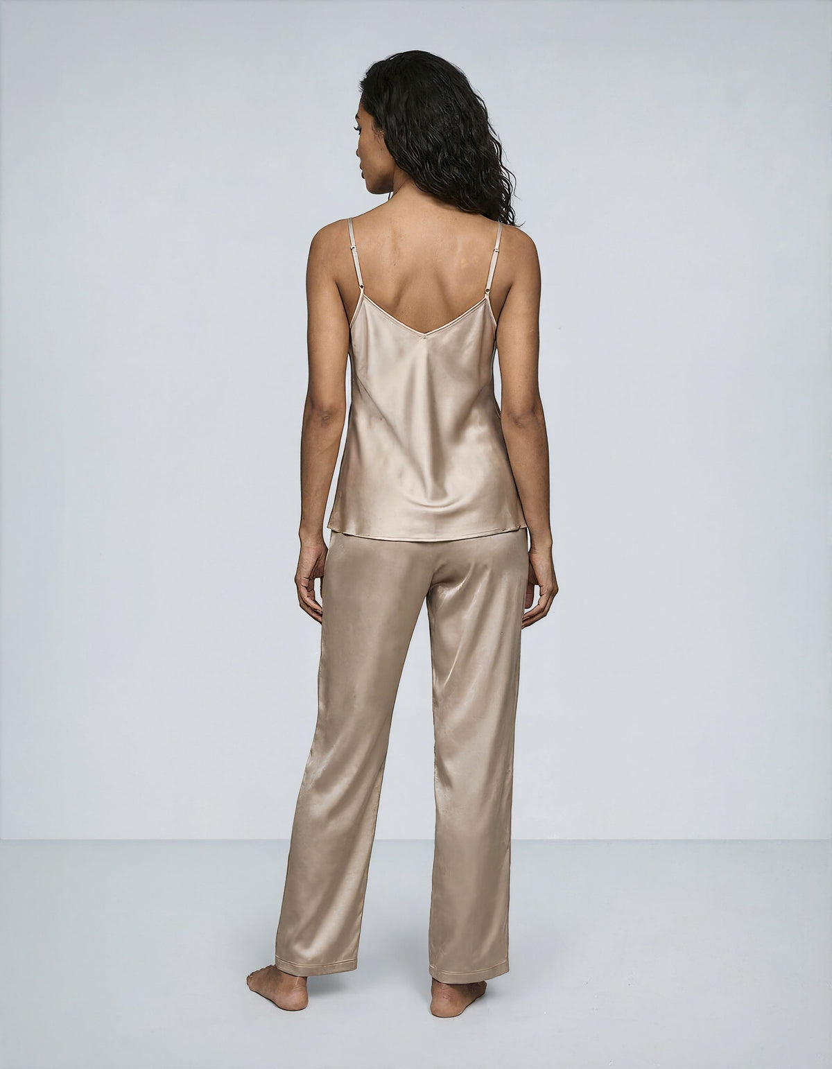 Casual Suspenders Pajama Set