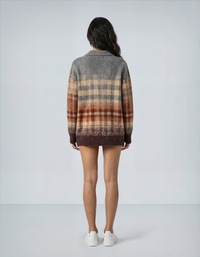 Stylish Floral-print Long-sleeve Shirt