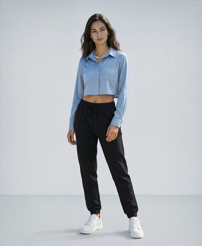 V Neck Shirts - Long Sleeve