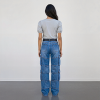Personality Ripped Straight Jeans