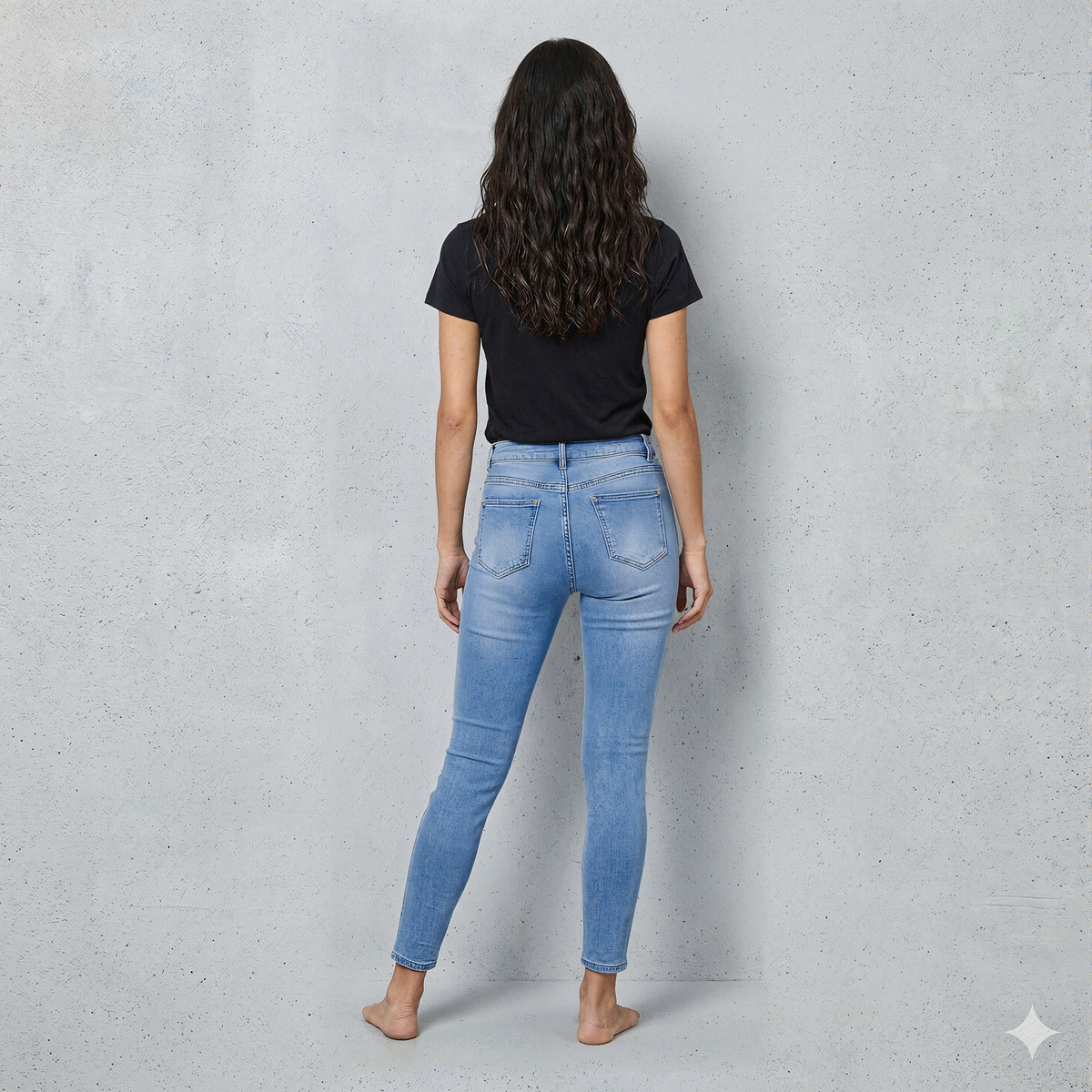 EU Washed Jeans For Women