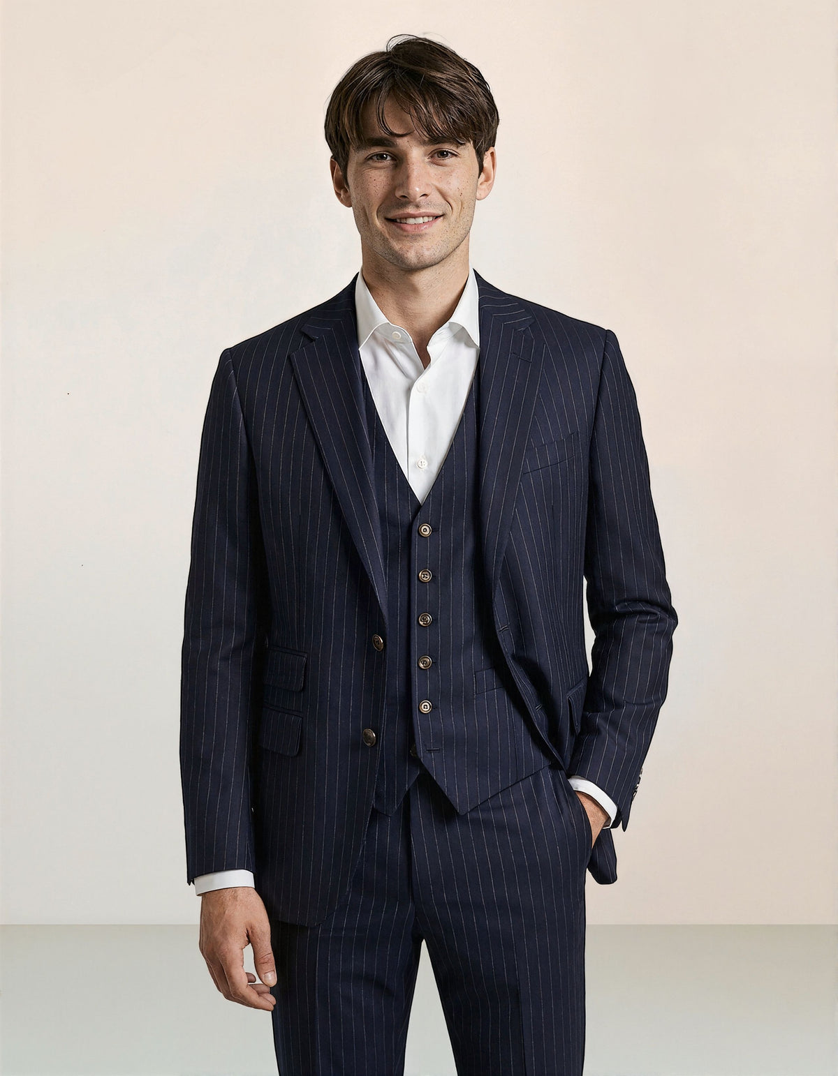High-grade Gentleman Temperament Slim Suit
