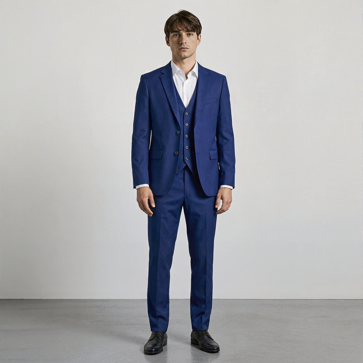 Single Row Buckle Suit