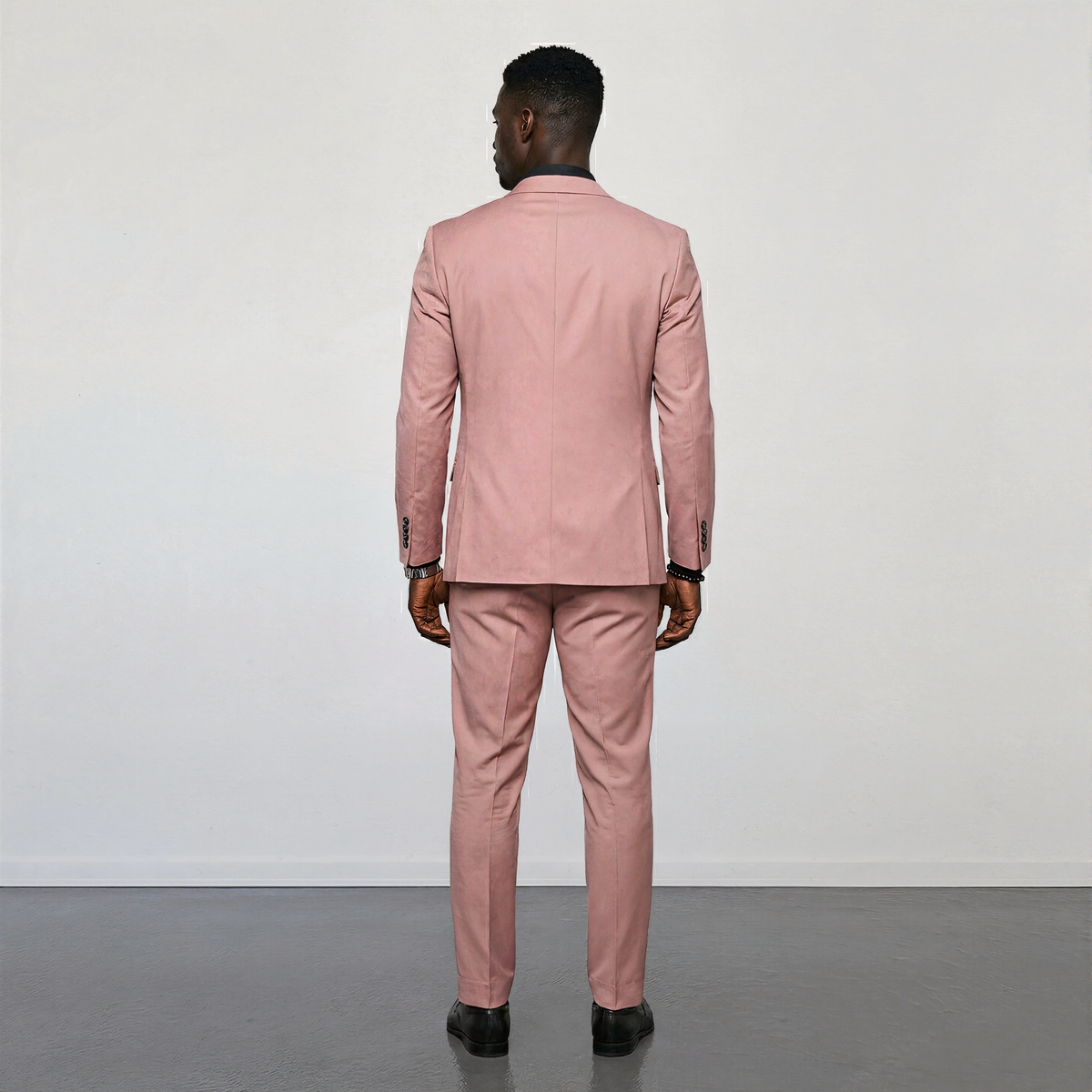 Business Formal Striped Three-piece Suit
